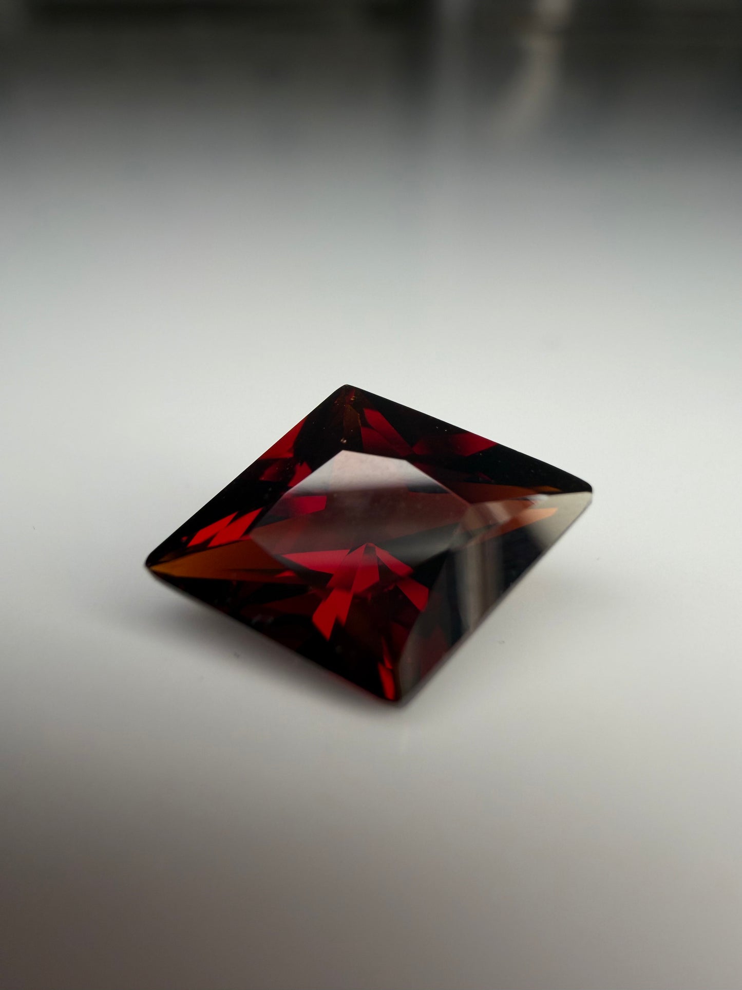 Kite Cut Deep Vivid Red Garnet 2.15ct