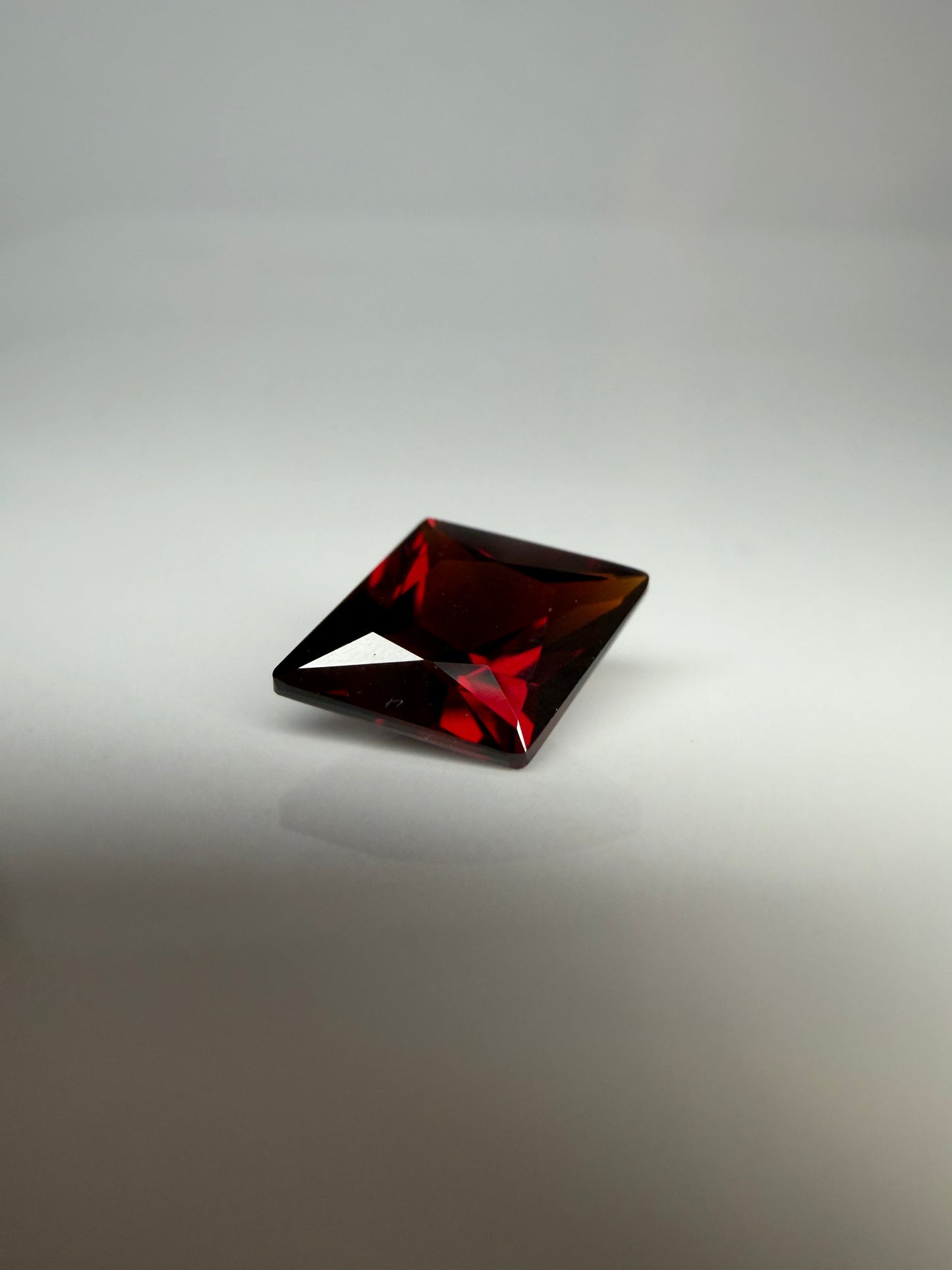 Kite Cut Deep Vivid Red Garnet 2.15ct