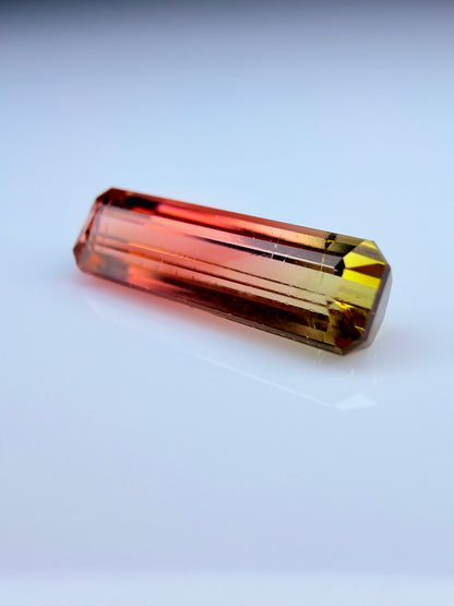 Emerald Cut Watermelon Tourmaline 0.95ct