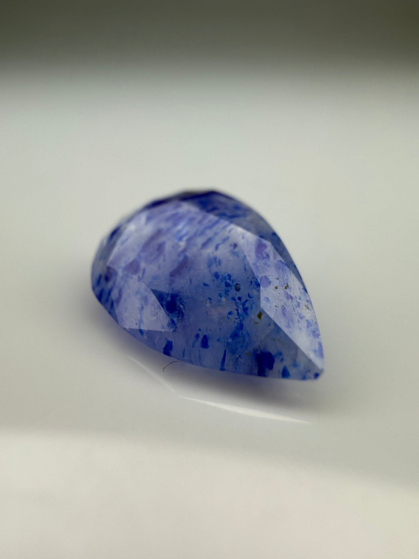Pear Cut Sodalite With Lazurite 1.55cts