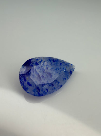 Pear Cut Sodalite With Lazurite 1.55cts