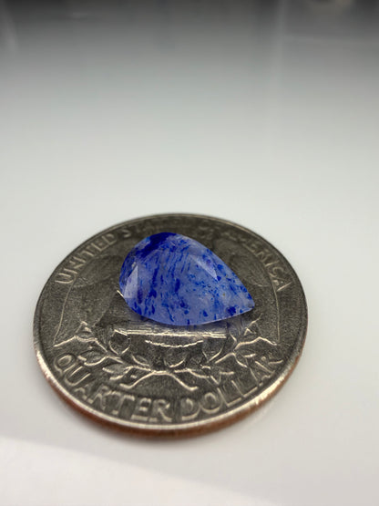 Pear Cut Sodalite With Lazurite 1.55cts