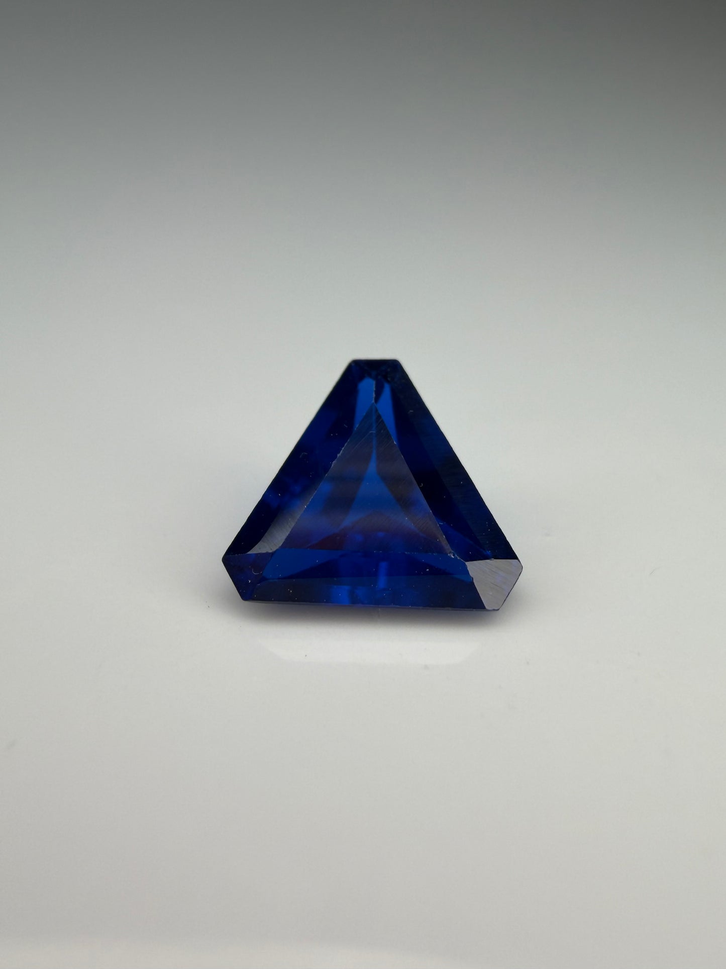 Triangle Cut Lab Grown Sapphire 1.10ct