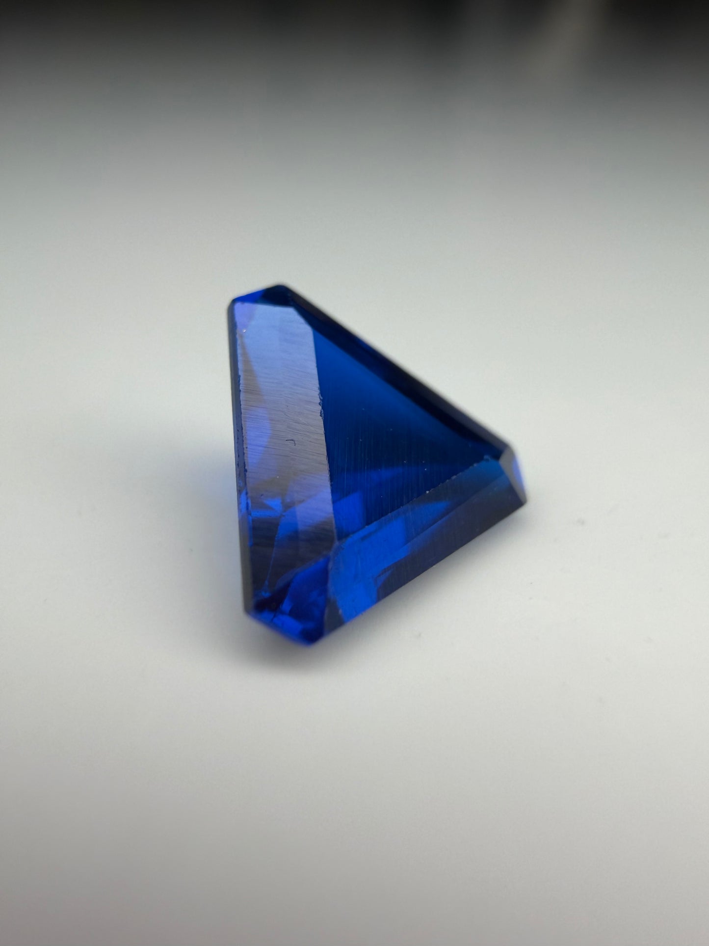 Triangle Cut Lab Grown Sapphire 1.10ct