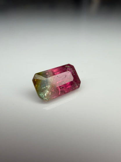 Tri Color Watermelon Tourmaline 0.50ct