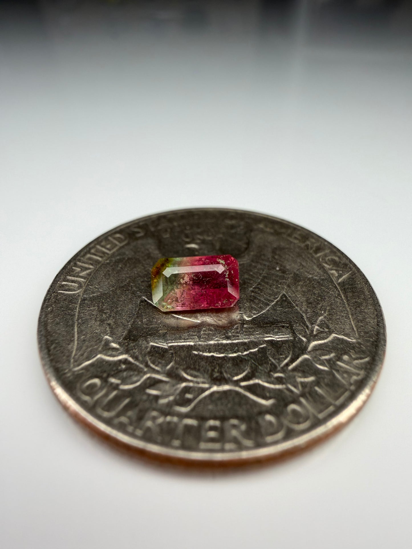 Tri Color Watermelon Tourmaline 0.50ct