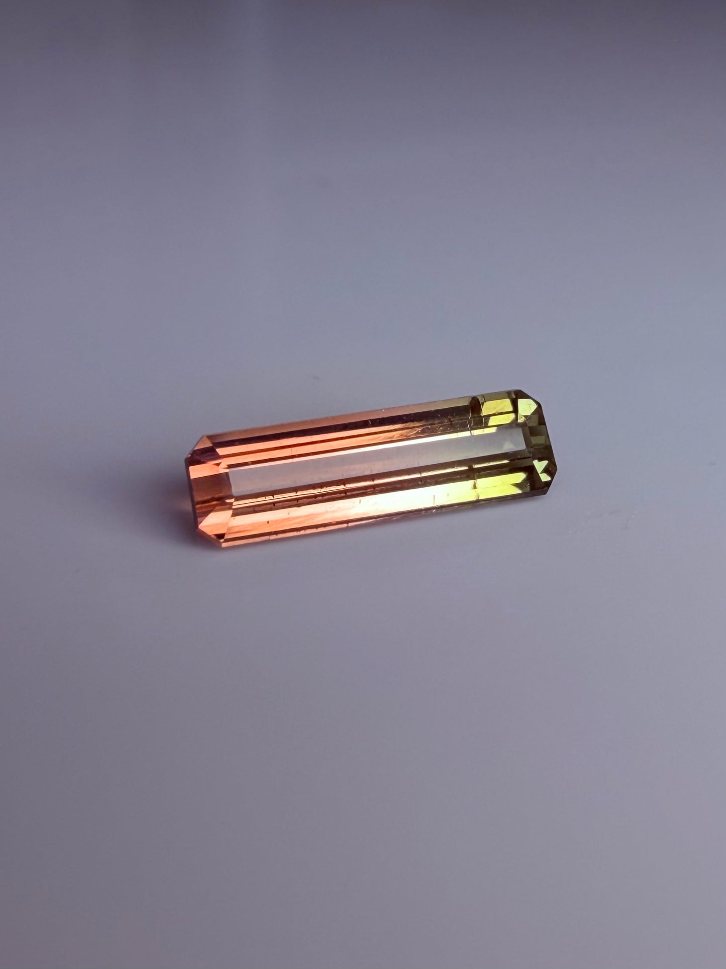 Emerald Cut Watermelon Tourmaline 0.95ct