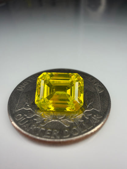 Emerald Cut Yttrium Aluminum Garnet (YAG) 5.40cts